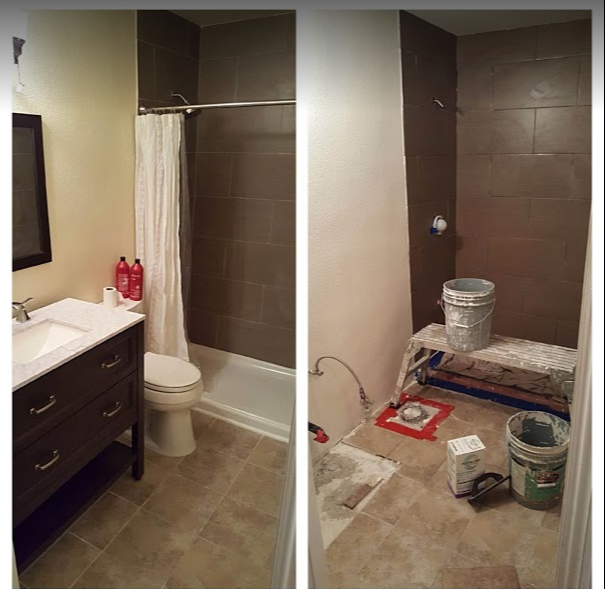 bathroom remodel