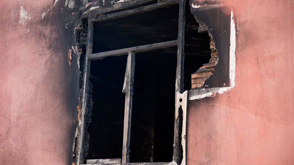 fire and smoke damage 
