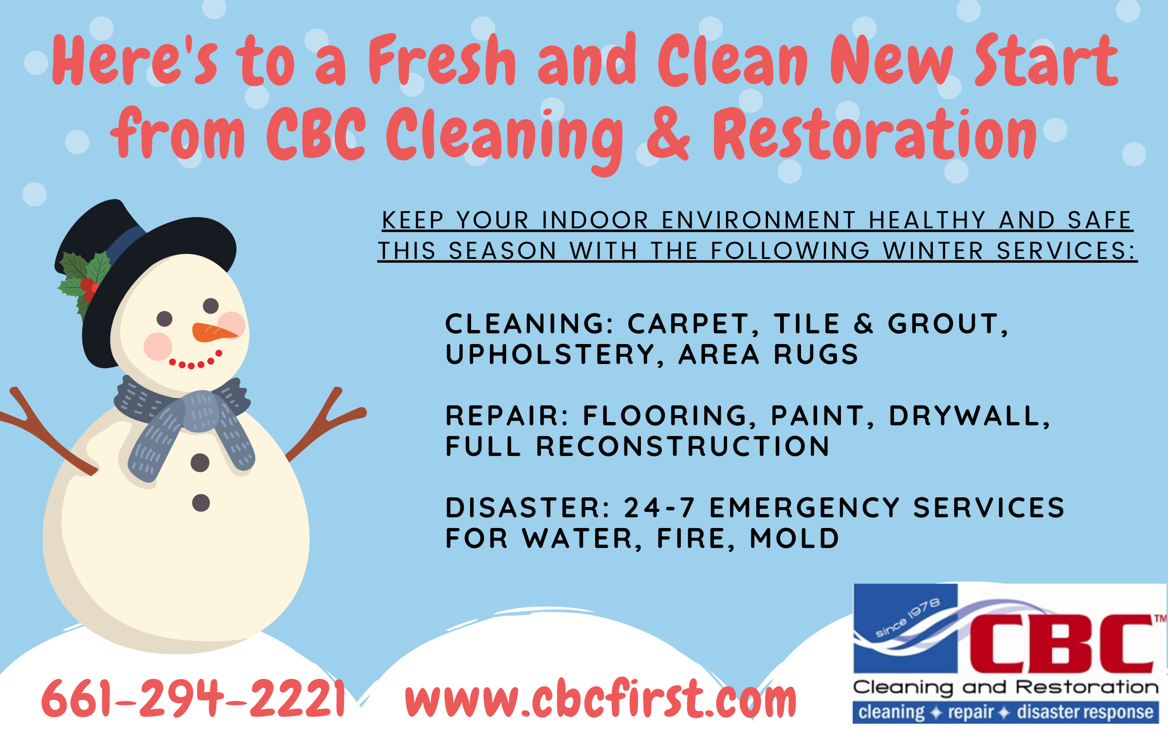 fresh clean new year