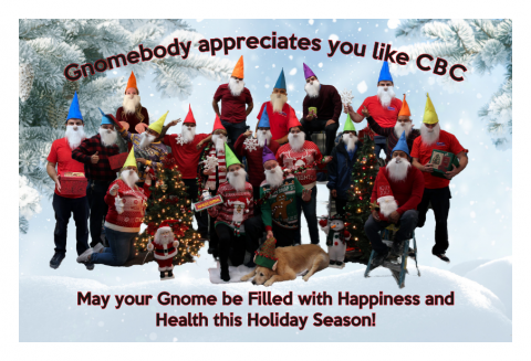holiday card side