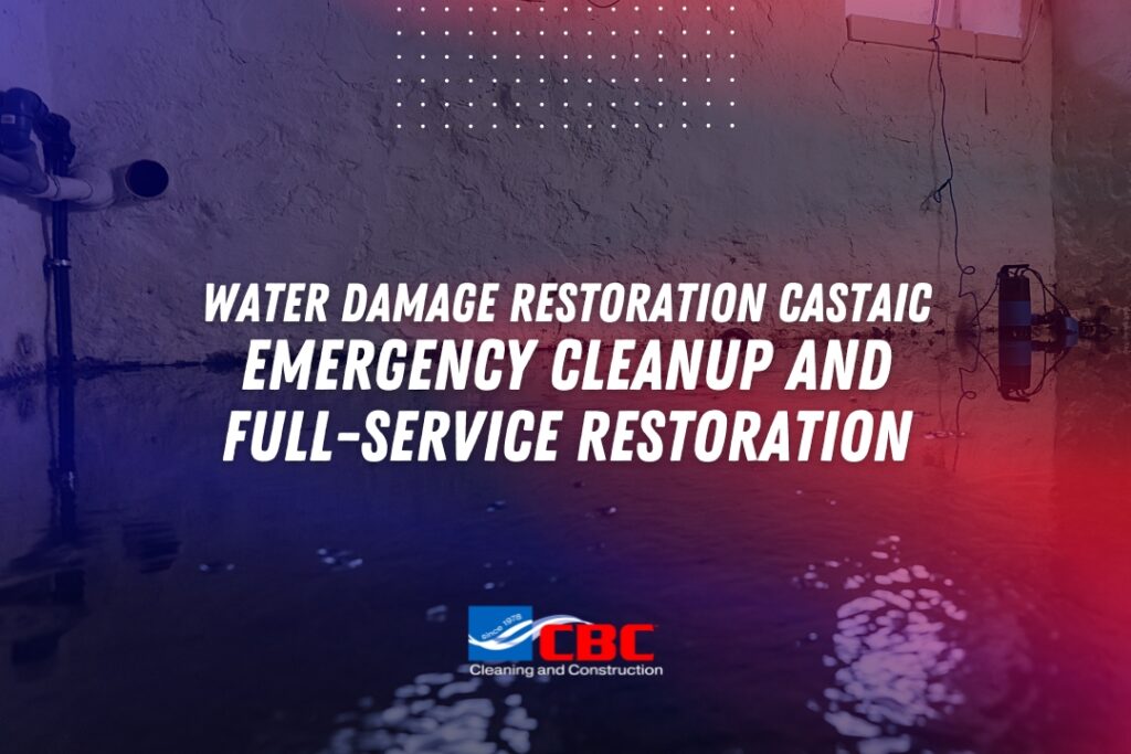 water damage restoration castaic