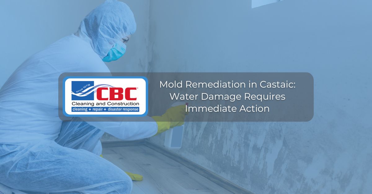 mold remediation in castaic water damage requires immediate action